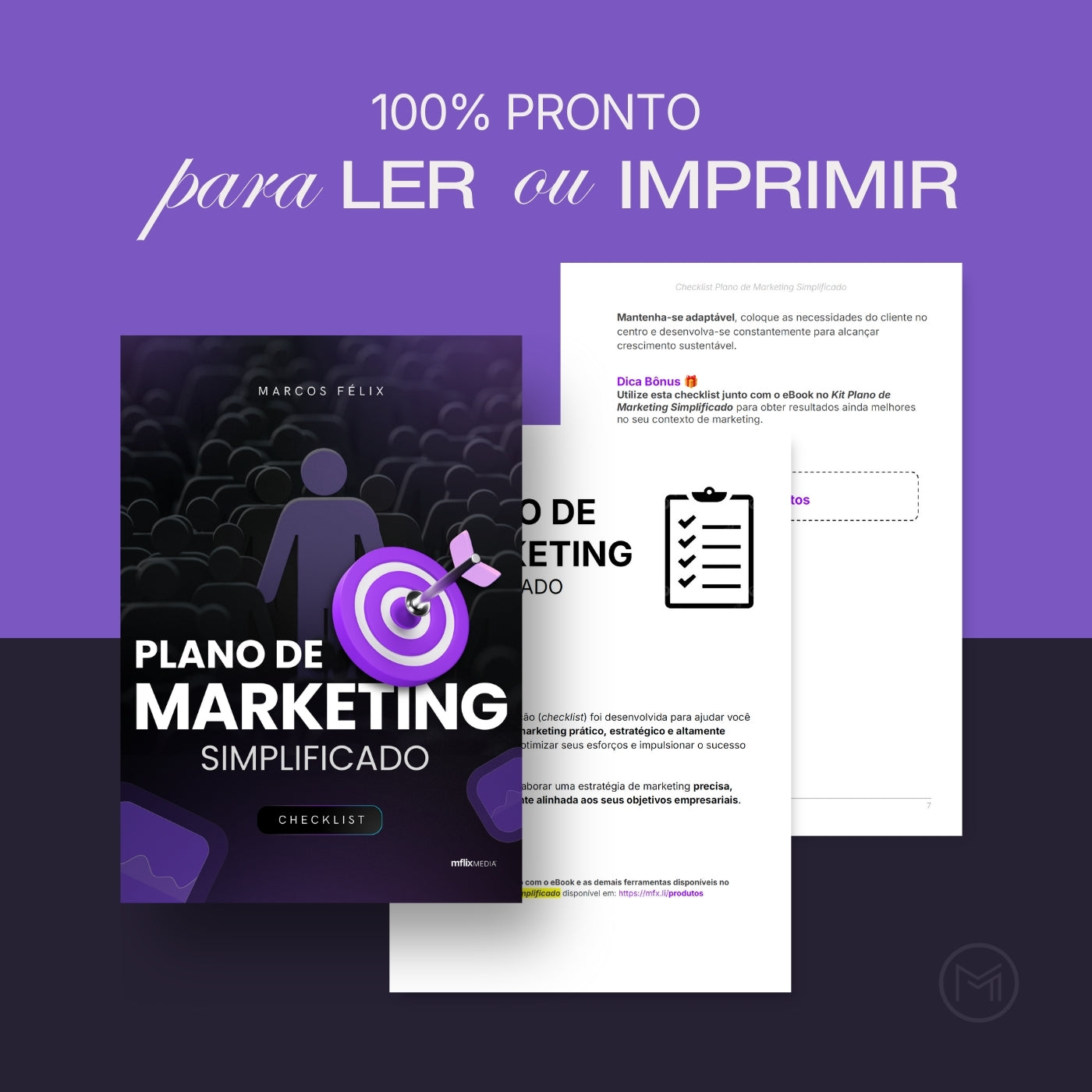 Checklist Plano de Marketing Simplificado