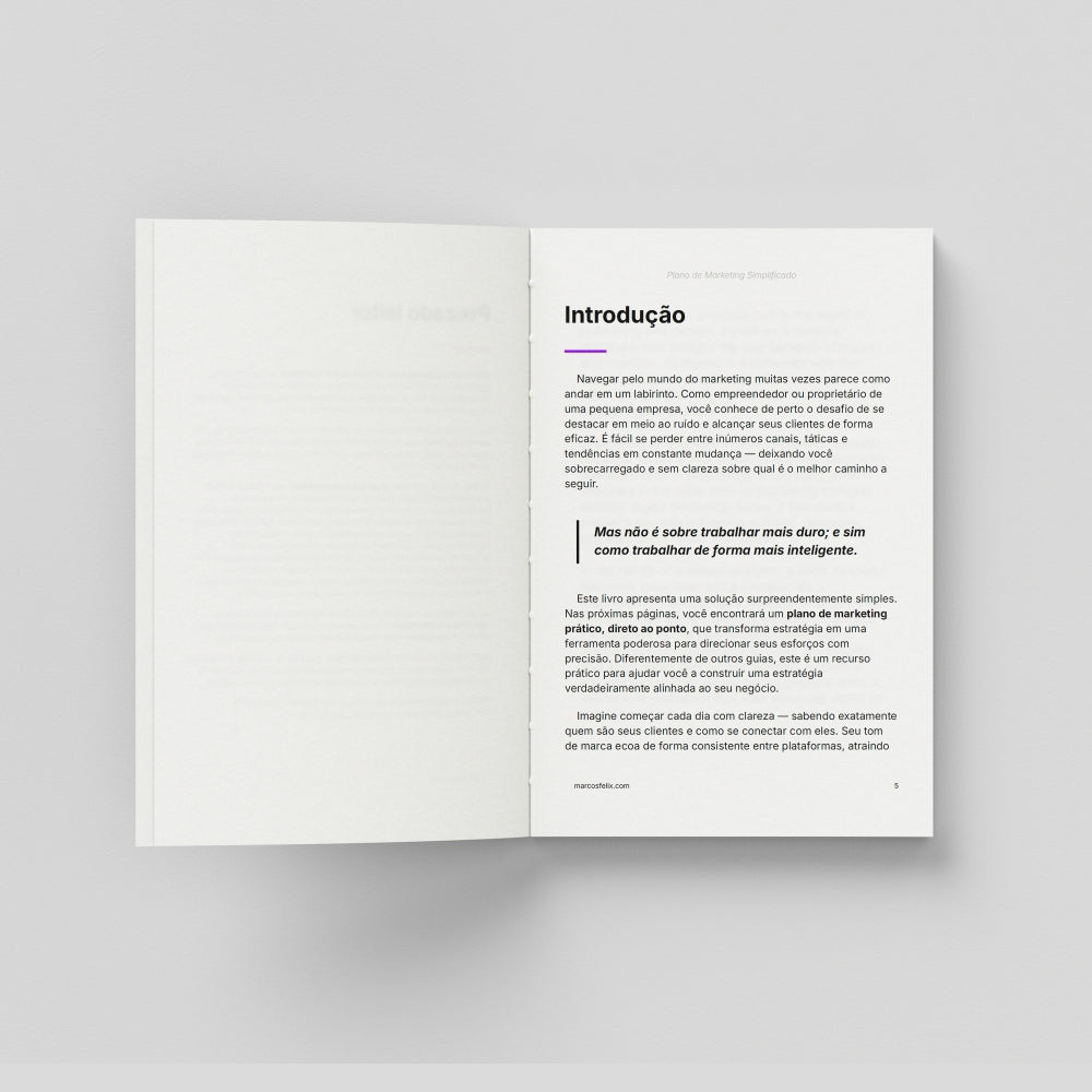 Plano de Marketing Simplificado